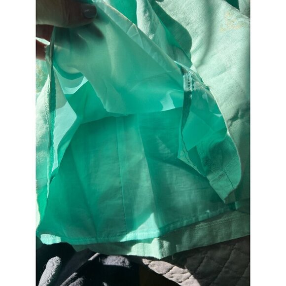 Nine West  Sleeveless A-Line Dress Sz 12  Diamond Pattern Vacation Lagom Resort - Picture 6 of 9